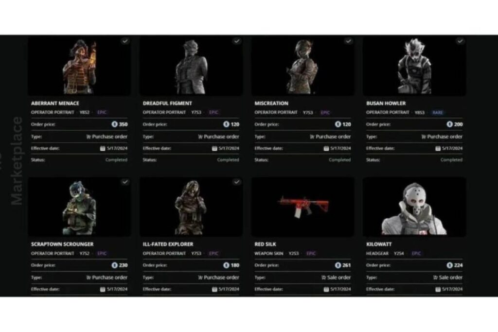 R6 Marketplace Guide: Buy, Sell And Trade Rainbow Six Siege Items Fast R6 Marketplace